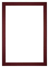Passe Partout 21x30cm Carton Vin Rouge Bord 4cm Droit De Face | Yourdecoration.fr