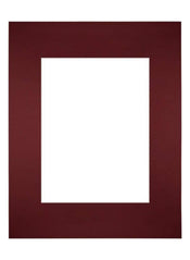 Passe Partout 24x30cm Carton Vin Rouge Bord Droit De Face | Yourdecoration.fr