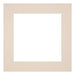 Passe Partout 25x25cm Carton Teinte Bord 6cm Droit De Face | Yourdecoration.fr