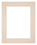 Passe Partout 25x30cm Carton Teinte Bord 6cm Droit De Face | Yourdecoration.fr