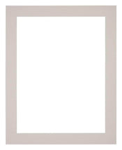 Passe Partout 28x35cm Carton Gris Graniet Bord 4cm Droit De Face | Yourdecoration.fr