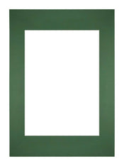Passe Partout 29 7x42cm A3 A4 Carton Vert Foret Bord Droit De Face | Yourdecoration.fr