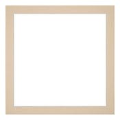 Passe Partout 30x30cm Carton Beige Bord 3cm Droit De Face | Yourdecoration.fr