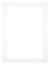 Passe Partout 30x40cm Carton Blanc Bord 3cm Droit De Face | Yourdecoration.fr