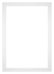 Passe Partout 30x42cm Carton Blanc Bord 4cm Droit De Face | Yourdecoration.fr
