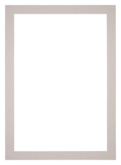 Passe Partout 30x42cm Carton Gris Graniet Bord 4cm Droit De Face | Yourdecoration.fr