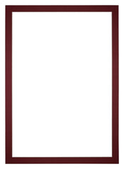 Passe Partout 30x42cm Carton Vin Rouge Bord 3cm Droit De Face | Yourdecoration.fr
