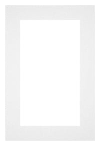 Passe Partout 30x45cm Carton Blanc Bord 5cm Droit De Face | Yourdecoration.fr