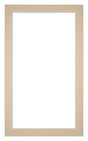 Passe Partout 30x50cm Carton Beige Bord 3cm Droit De Face | Yourdecoration.fr