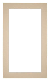 Passe Partout 30x50cm Carton Beige Bord 4cm Droit De Face | Yourdecoration.fr
