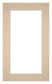 Passe Partout 30x50cm Carton Beige Bord 5cm Droit De Face | Yourdecoration.fr