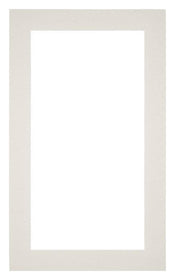Passe Partout 30x50cm Carton Gris Clair Bord 4cm Droit De Face | Yourdecoration.fr