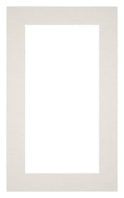Passe Partout 30x50cm Carton Gris Clair Bord 5cm Droit De Face | Yourdecoration.fr