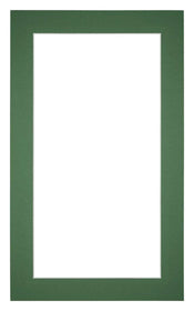 Passe Partout 30x50cm Carton Vert Foret Bord 4cm Droit De Face | Yourdecoration.fr