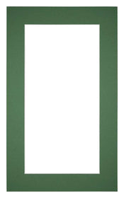 Passe Partout 30x50cm Carton Vert Foret Bord 5cm Droit De Face | Yourdecoration.fr