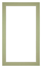 Passe Partout 30x50cm Carton Vert Menthe Bord 3cm Droit De Face | Yourdecoration.fr