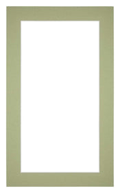 Passe Partout 30x50cm Carton Vert Menthe Bord 4cm Droit De Face | Yourdecoration.fr