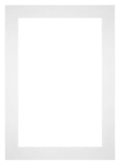 Passe Partout 35x50cm Carton Blanc Bord 6cm Droit De Face | Yourdecoration.fr