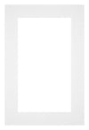 Passe Partout 40x60cm Carton Blanc Bord 5cm Droit De Face | Yourdecoration.fr