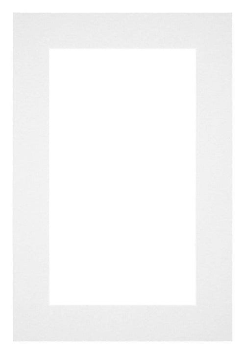 Passe Partout 40x60cm Carton Blanc Bord 5cm Droit De Face | Yourdecoration.fr