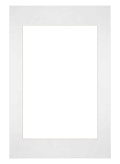 Passe Partout 40x60cm Carton Blanc Bord Droit De Face | Yourdecoration.fr