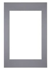Passe Partout 40x60cm Carton Gris Bord Droit De Face | Yourdecoration.fr