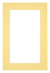 Passe Partout 40x60cm Carton Jaune Bord 5cm Droit De Face | Yourdecoration.fr