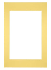 Passe Partout 40x60cm Carton Jaune Bord Droit De Face | Yourdecoration.fr