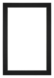 Passe Partout 40x60cm Carton Noir Bord 3cm Droit De Face | Yourdecoration.fr