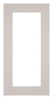 Passe Partout 40x70cm Carton Gris Graniet Bord 6cm Droit De Face | Yourdecoration.fr