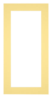 Passe Partout 40x70cm Carton Jaune Bord 5cm Droit De Face | Yourdecoration.fr