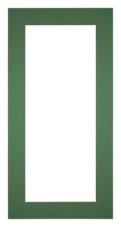 Passe Partout 40x70cm Carton Vert Foret Bord 5cm Droit De Face | Yourdecoration.fr