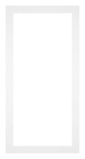 Passe Partout 40x80cm Carton Blanc Bord 3cm Droit De Face | Yourdecoration.fr