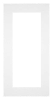 Passe Partout 40x80cm Carton Blanc Bord 6cm Droit De Face | Yourdecoration.fr