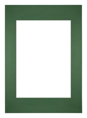 Passe Partout 42x59 4cm A2 A3 Carton Vert Foret Bord Droit De Face | Yourdecoration.fr