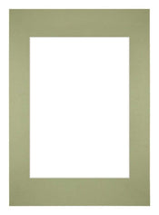 Passe Partout 42x59 4cm A2 A3 Carton Vert Menthe Bord Droit De Face | Yourdecoration.fr