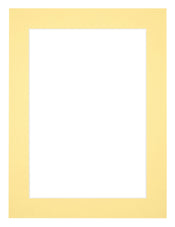 Passe Partout 45x60cm Carton Jaune Bord 4cm Droit De Face | Yourdecoration.fr