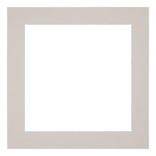 Passe Partout 50x50cm Carton Gris Graniet Bord 5cm Droit De Face | Yourdecoration.fr