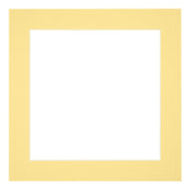 Passe Partout 50x50cm Carton Jaune Bord 5cm Droit De Face | Yourdecoration.fr