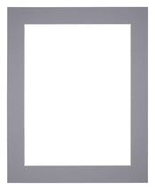 Passe Partout 50x60cm Carton Gris Bord 5cm Droit De Face | Yourdecoration.fr