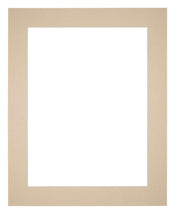 Passe Partout 50x65cm Carton Beige Bord 5cm Droit De Face | Yourdecoration.fr