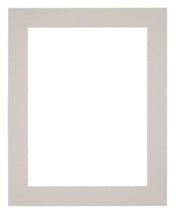Passe Partout 50x65cm Carton Gris Graniet Bord 5cm Droit De Face | Yourdecoration.fr
