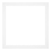 Passe Partout 55x55cm Carton Blanc Bord 3cm Droit De Face | Yourdecoration.fr