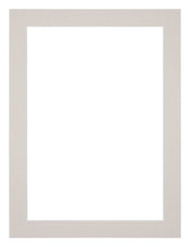 Passe Partout 60x80cm Carton Gris Graniet Bord 3cm Droit De Face | Yourdecoration.fr