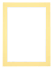 Passe Partout 60x80cm Carton Jaune Bord 3cm Droit De Face | Yourdecoration.fr