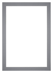 Passe Partout 60x84cm Carton Gris Bord 4cm Droit De Face | Yourdecoration.fr