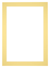 Passe Partout 60x84cm Carton Jaune Bord 5cm Droit De Face | Yourdecoration.fr