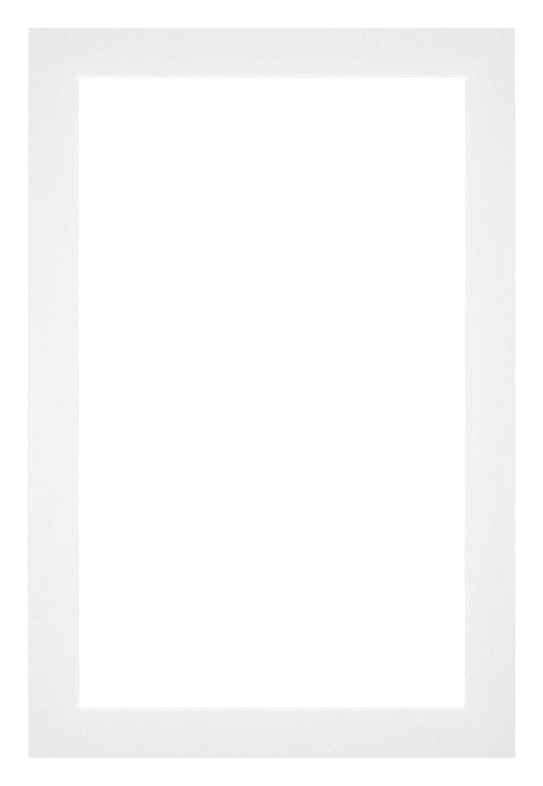 Passe Partout 60x90cm Carton Blanc Bord 3cm Droit De Face | Yourdecoration.fr