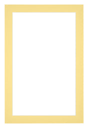 Passe Partout 60x90cm Carton Jaune Bord 3cm Droit De Face | Yourdecoration.fr