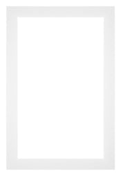 Passe Partout 61x91 5cm Carton Blanc Bord 3cm Droit De Face | Yourdecoration.fr